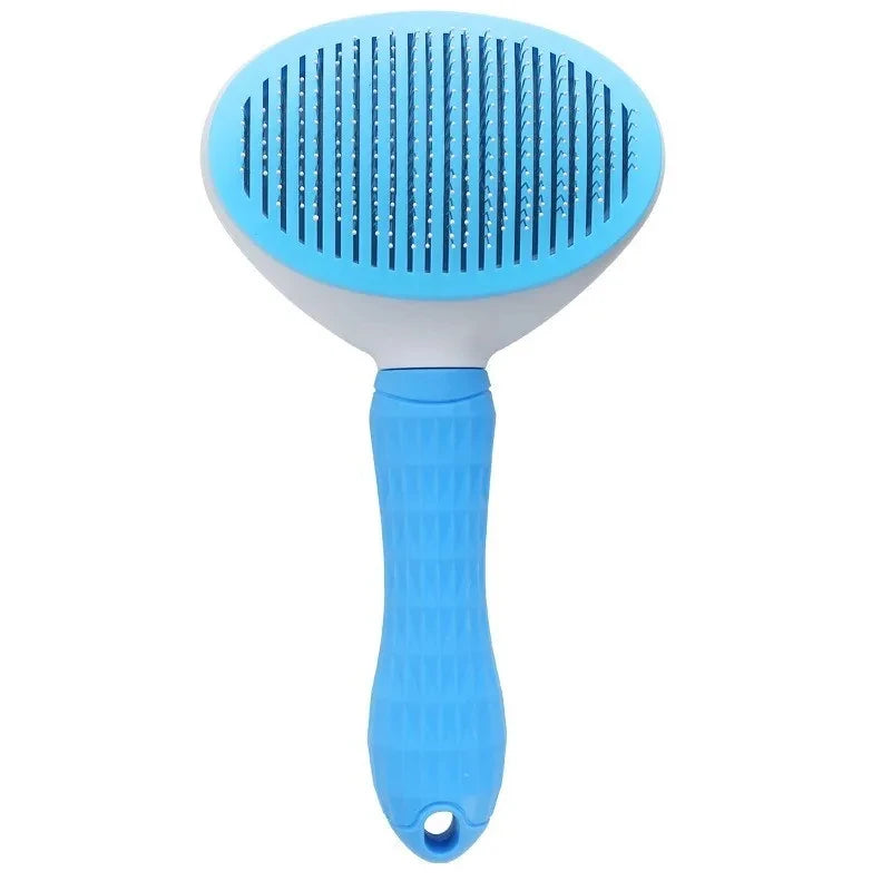Escova Auto-Limpeza para Cães e Gatos