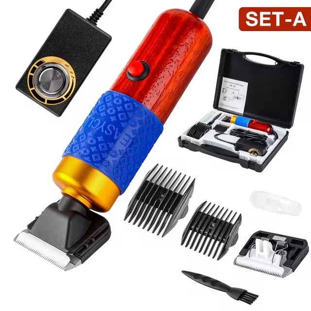 TrimPro™ Máquina de Tosquia Elétrica 200W para Cães e Gatos | Corte Preciso e Baixo Ruído