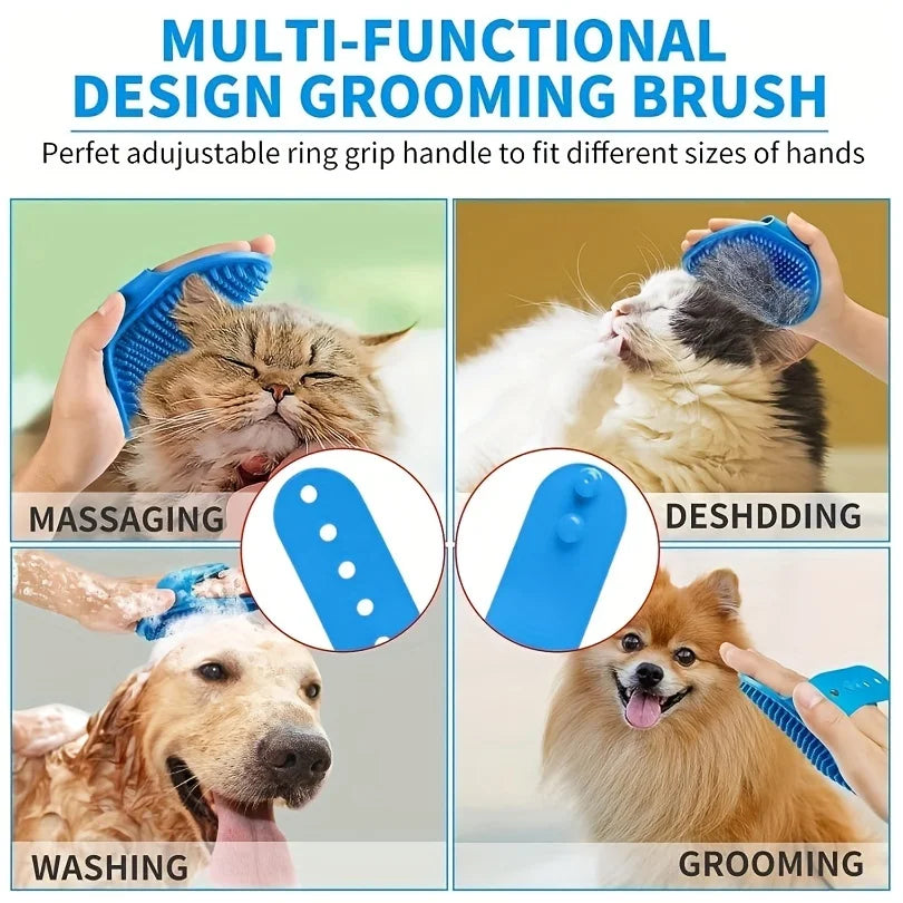 Kit de Higiene e Escovagem para Pets – 2 Peças