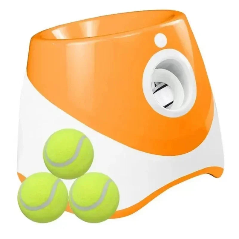Máquina Automática de Buscar Bola para Cães – Brinquedo Interativo Recarregável