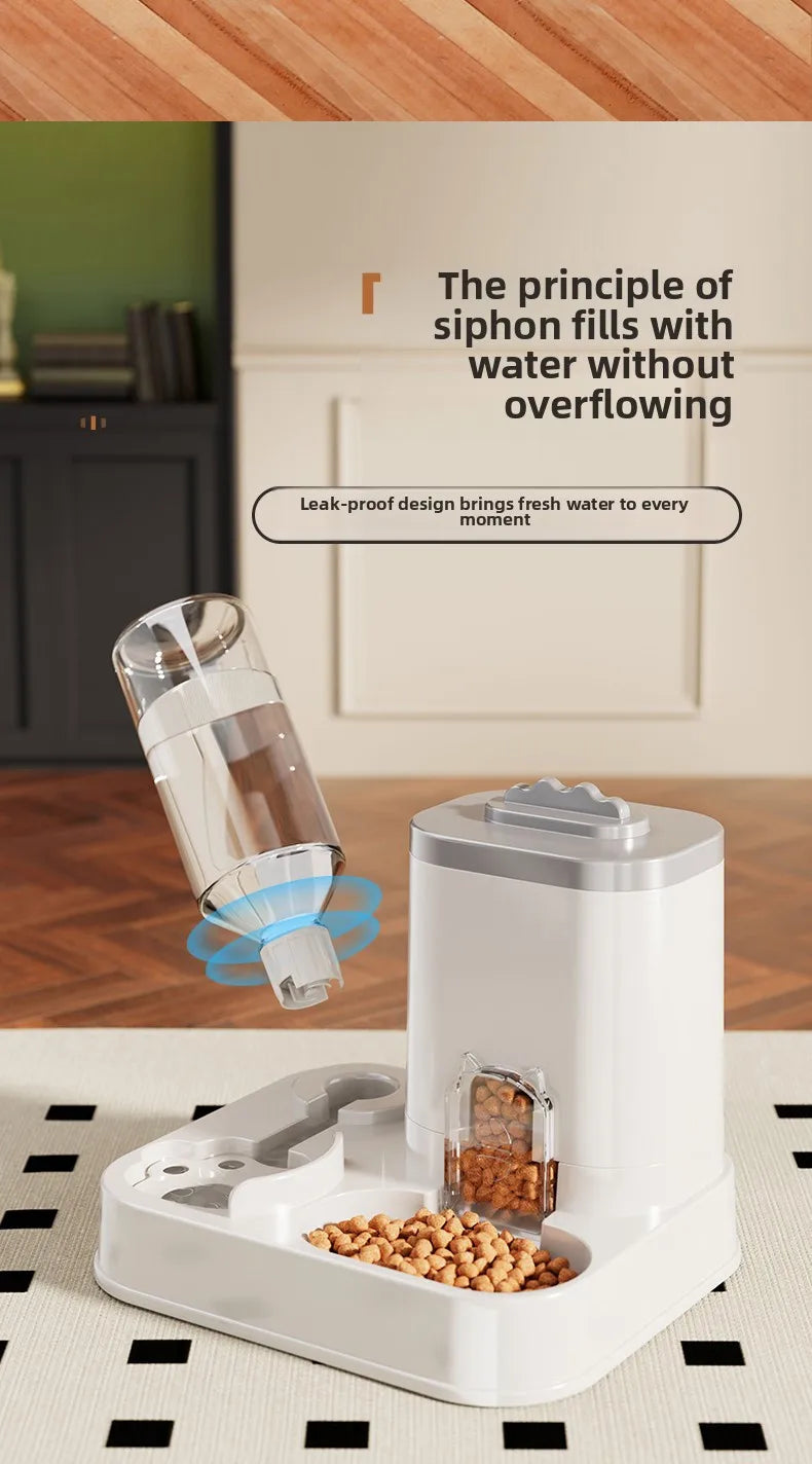 Dispensador Automático de Comida e Água para Pets