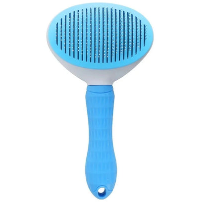 Escova Auto-Limpeza para Cães e Gatos