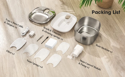 Fonte Automática Inteligente APETDOLA 4L com Sensor Sem Fios para Gatos e Cães