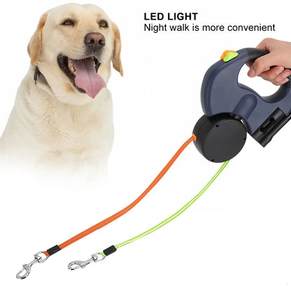 Trela Extensível Pro com Lanterna LED