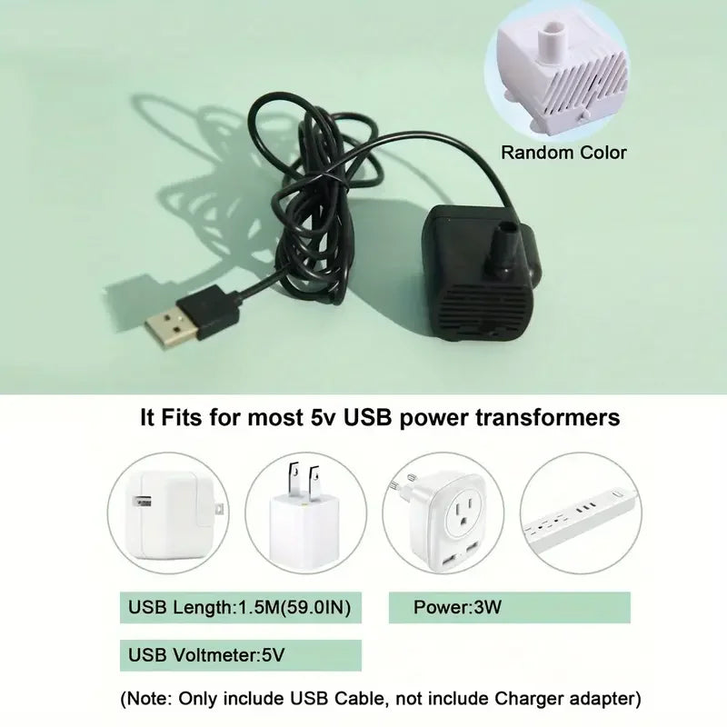Fonte AquaPet Premium 1.2L USB com Filtro