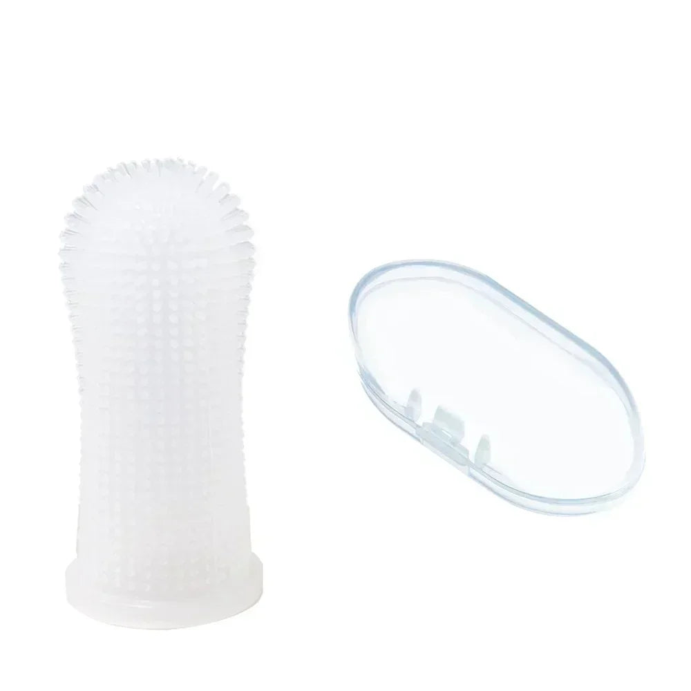 Escova de Dentes de Silicone para Pets