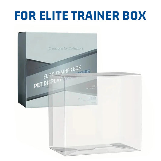 Caixa Protetora PET Transparente para Elite Trainer Box (ETB)