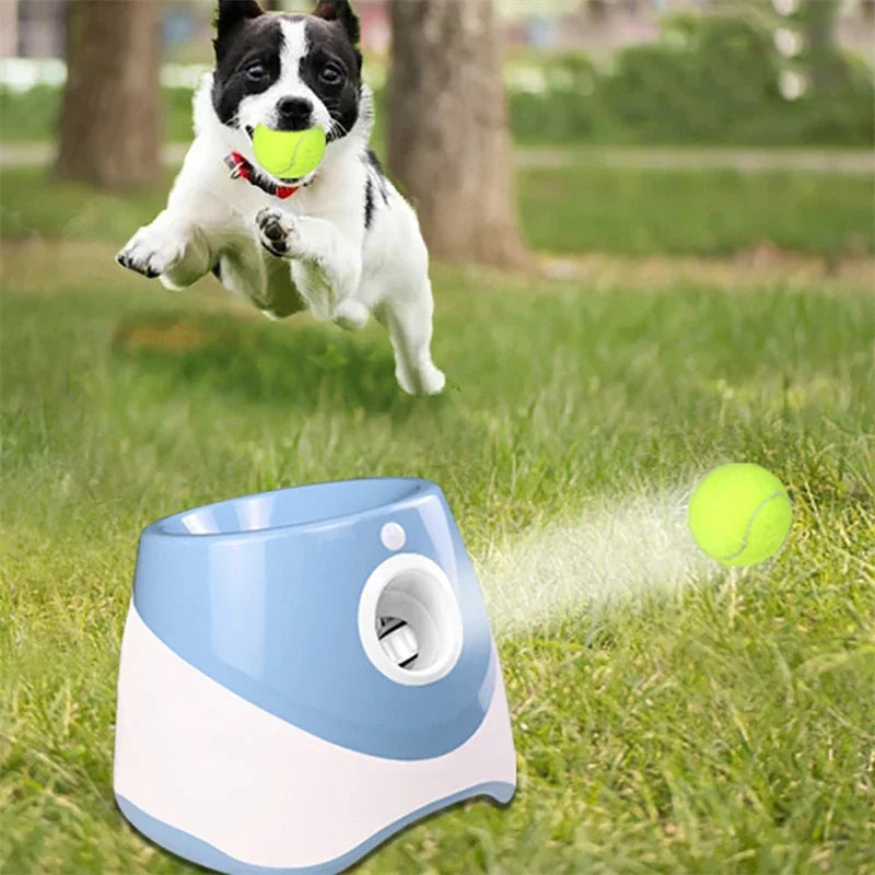 Máquina Automática de Buscar Bola para Cães – Brinquedo Interativo Recarregável