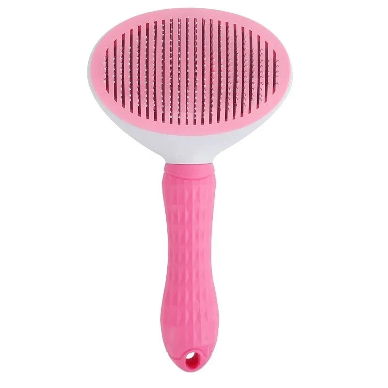Escova Auto-Limpeza para Cães e Gatos
