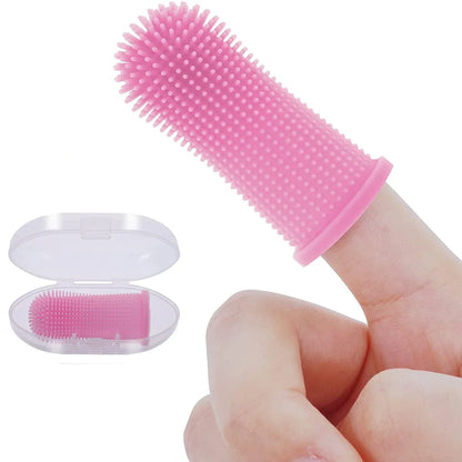 Escova de Dentes de Silicone para Pets