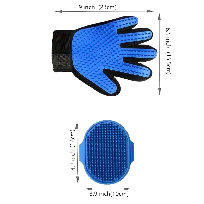 Kit de Higiene e Escovagem para Pets – 2 Peças