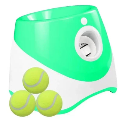 Máquina Automática de Buscar Bola para Cães – Brinquedo Interativo Recarregável