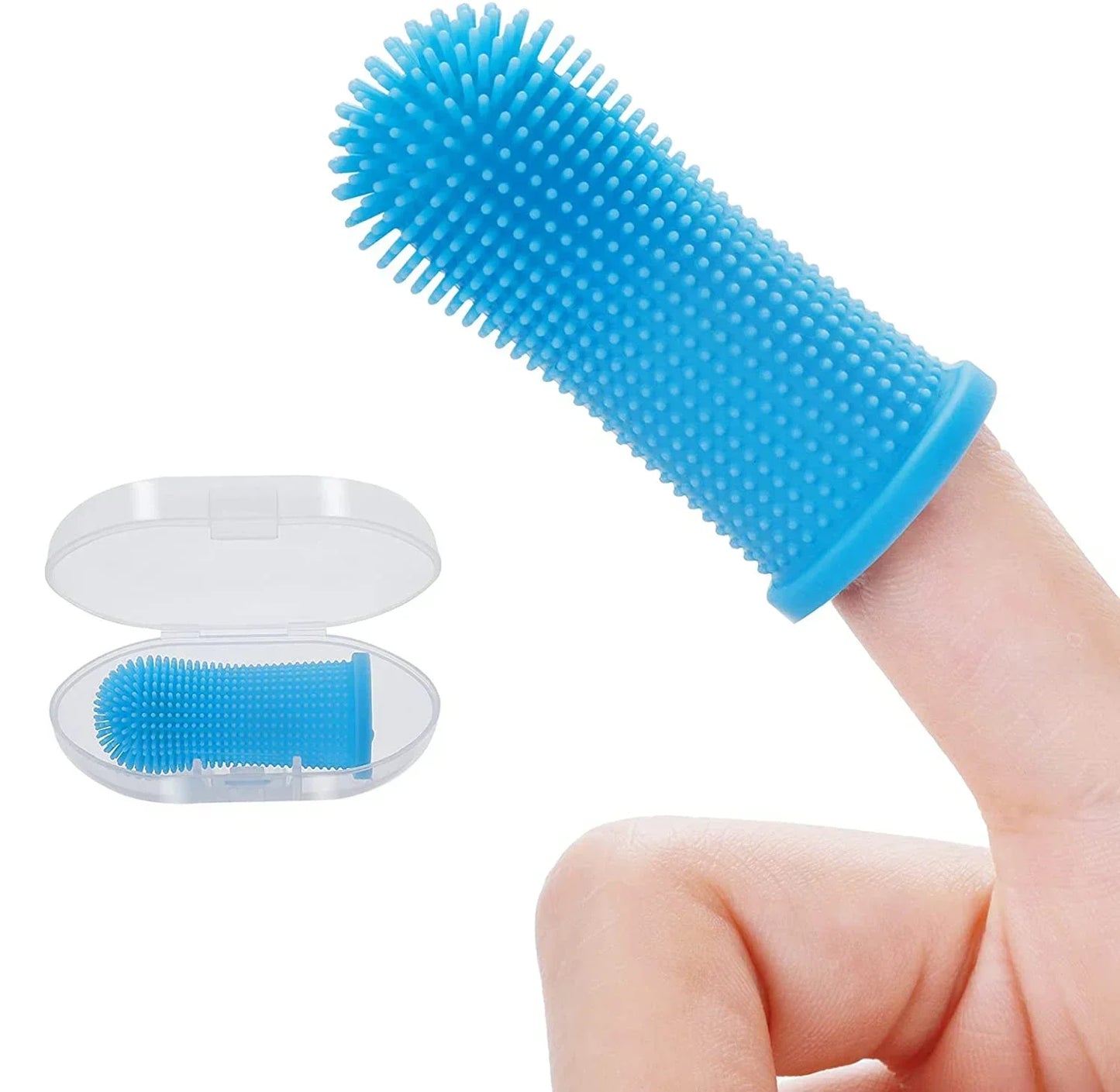 Escova de Dentes de Silicone para Pets