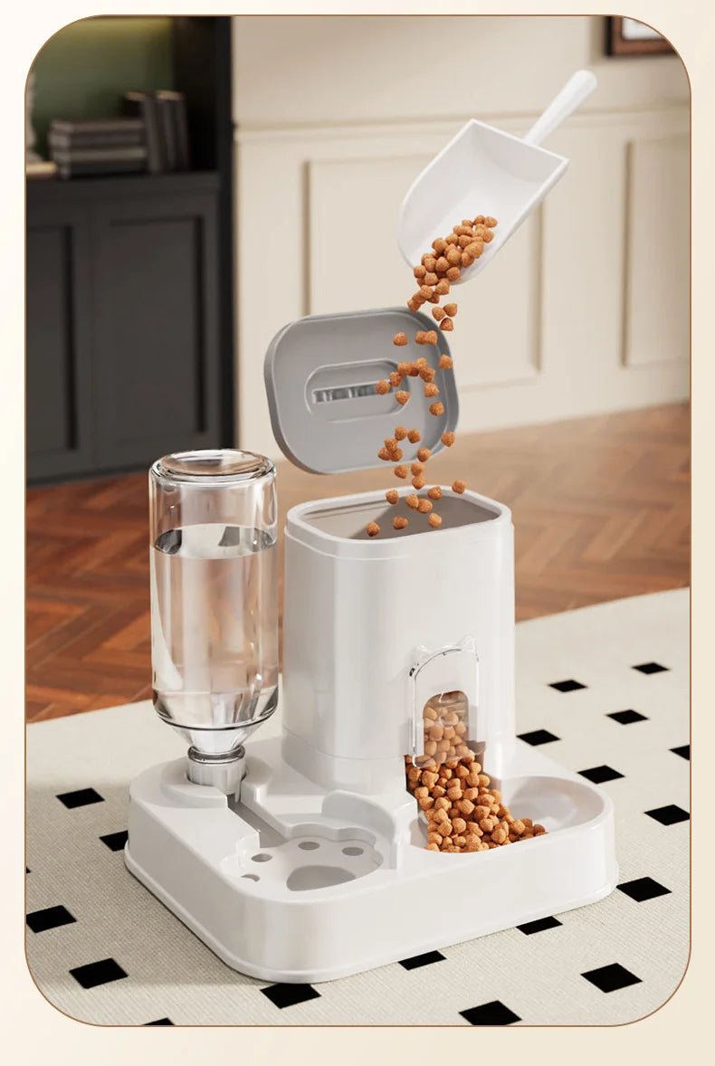 Dispensador Automático de Comida e Água para Pets