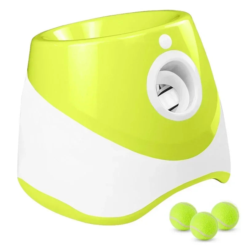 Máquina Automática de Buscar Bola para Cães – Brinquedo Interativo Recarregável