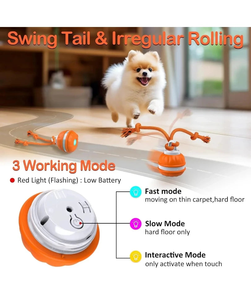 Bola Interativa Inteligente com Movimento Automático para Cães