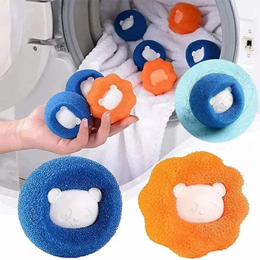 WashFur™ Removedor de Pelos Reutilizável para Máquina de Lavar | Elimina Pelos de Cães e Gatos da Roupa