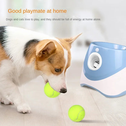 Máquina Automática de Buscar Bola para Cães – Brinquedo Interativo Recarregável