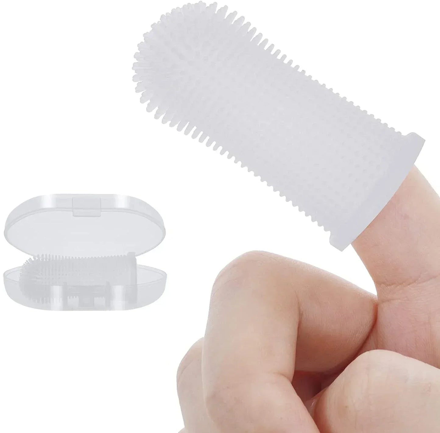 Escova de Dentes de Silicone para Pets