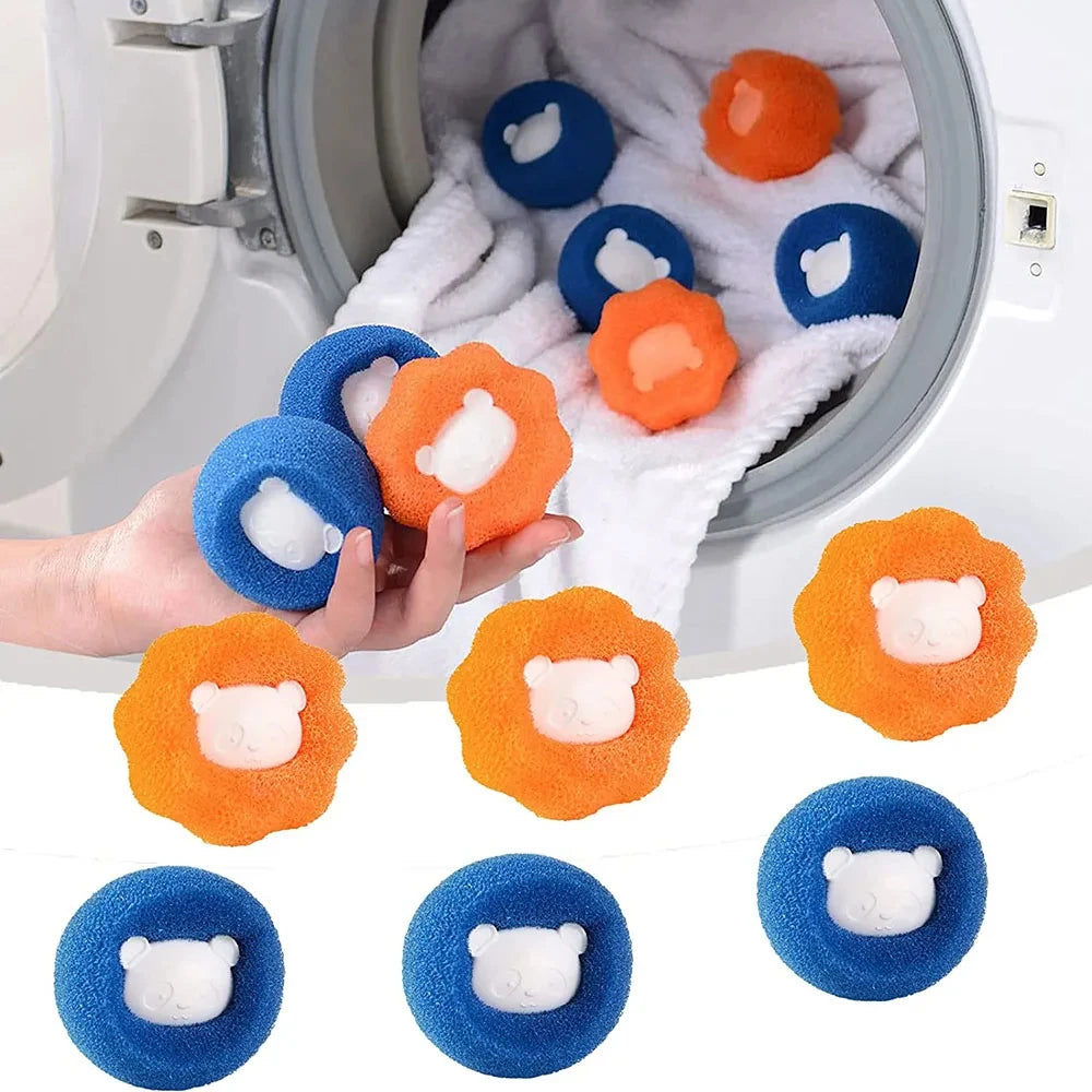 WashFur™ Removedor de Pelos Reutilizável para Máquina de Lavar | Elimina Pelos de Cães e Gatos da Roupa