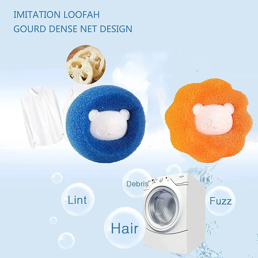 WashFur™ Removedor de Pelos Reutilizável para Máquina de Lavar | Elimina Pelos de Cães e Gatos da Roupa