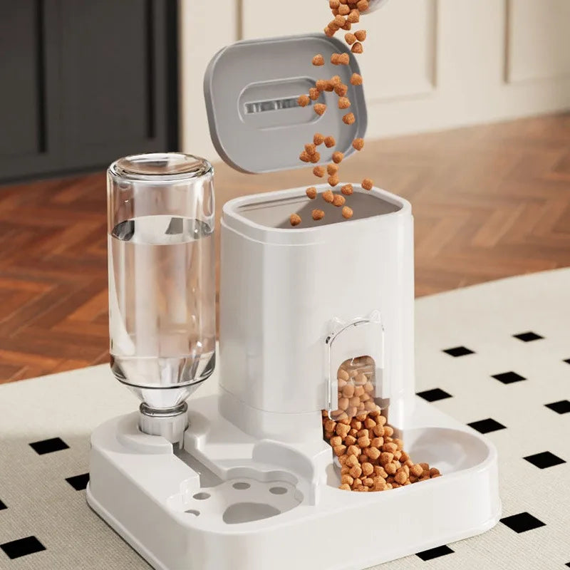 Dispensador Automático de Comida e Água para Pets