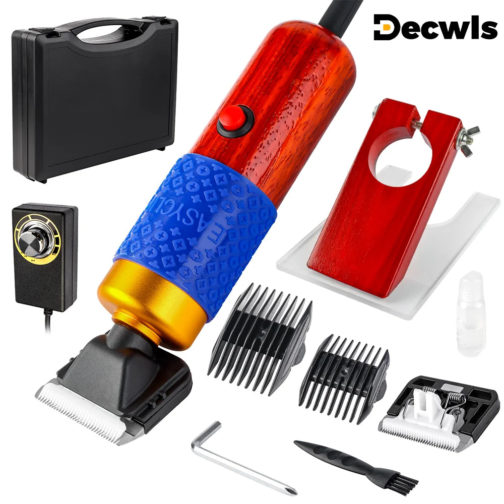 TrimPro™ Máquina de Tosquia Elétrica 200W para Cães e Gatos | Corte Preciso e Baixo Ruído